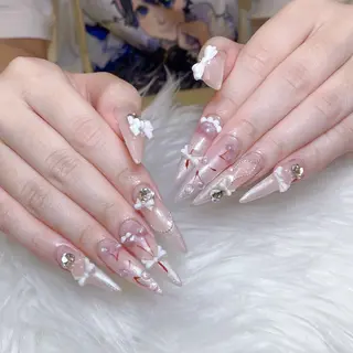 ネイル ANH ゴテゴテネイルのネイルデザイン