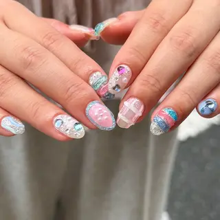 ネイル ʀᴀɪ ɴᴜᴀɴᴄᴇのネイルデザイン