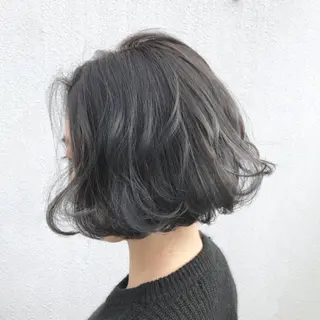 ミディアム カラー パーマ ヘアアレンジ ITbyALBUM 中野店のヘアスタイル