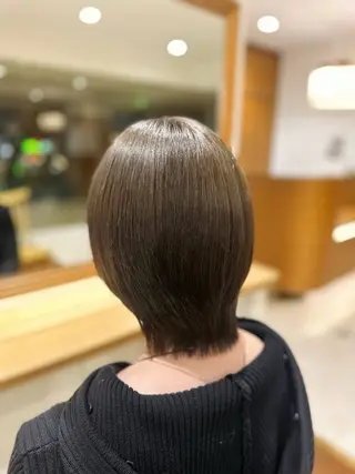 ショート 🩷仙台/暖色/ 艶カラー/えれな🩷のヘアスタイル