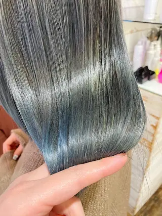 ミディアム カラー 佐伯蓮 🫧学割メニューありのヘアスタイル