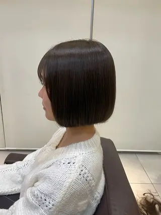 セミロング 🤎韓国ヘア ベージュ まゆか🤎のヘアスタイル