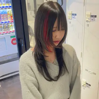 セミロング 派手髪支持率No1 Eisukeのヘアスタイル