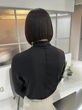 ショート 髪質改善 縮毛矯正/ レイヤー/銀座/本木のヘアスタイル