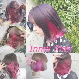 ミディアム カラー ヘアアレンジ 💕ブリーチ/ヘアメ 🎀YUUKAのその他イメージ