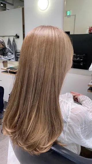 ロング カラー 似合わせカット 銀座/アライ カズヤのヘアスタイル