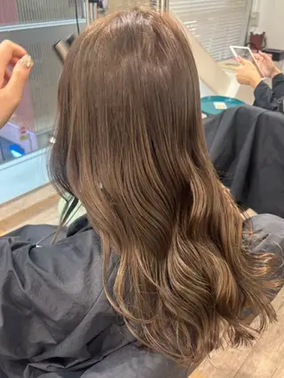 セミロング カラー 🎀kano /デザインカラー🎀のヘアスタイル