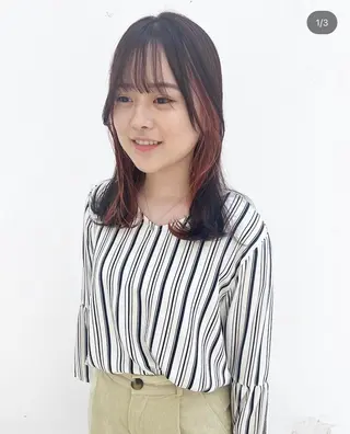ロング Maki /Jr.スタイリストのヘアスタイル