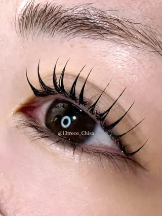 マツエク・マツパ JR堺市駅 13treceのマツエク・マツパデザイン