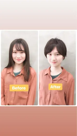 ショート ショート・ボブ 徳竹淳一のヘアスタイル