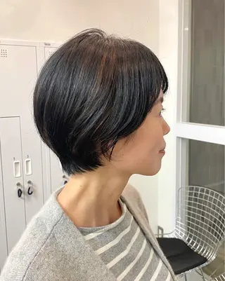 ショート サトウ リョウのヘアスタイル