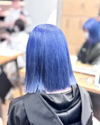 ミディアム カラー 🕊️カズヤ/ ハイトーン🕊️のヘアスタイル