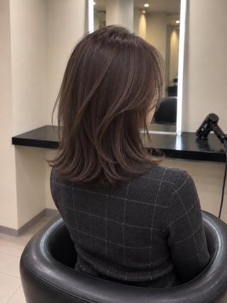 ミディアム カラー 🌈ウルトワ水素 髪質改善naru🌈のヘアスタイル