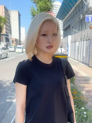 ミディアム 園田 渉 ◤SHIKIO◢のヘアスタイル