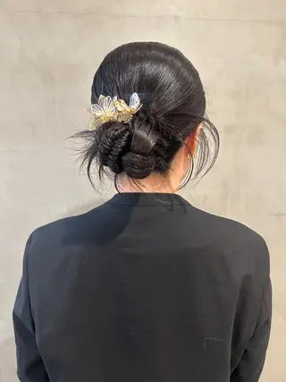 セミロング ヘアアレンジ デザイン/アレンジ ❤︎イシイレイのヘアスタイル