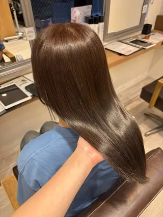 セミロング 柔らかhair🌼/ 透明感🫧/みなほのヘアスタイル