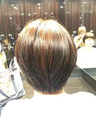 ショート LOOP REMIのヘアスタイル