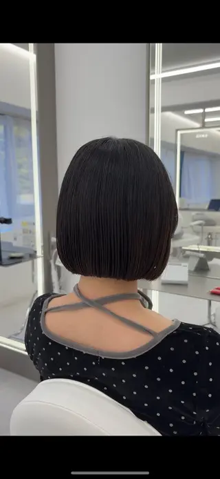 ショート 似合わせレイヤー🌟 巻ける縮毛矯正みつきのヘアスタイル