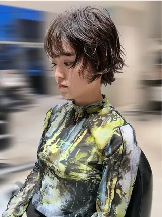 ショート kilto モデル募集のヘアスタイル