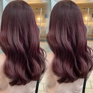 セミロング カラー ブリーチなしカラー kana🐱のヘアスタイル
