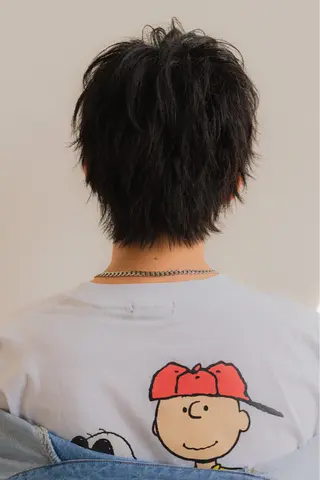 メンズ AKIHO/矢場町 ／メンズカットモデルのヘアスタイル