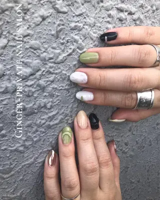 ネイル ginger nail&spaのネイルデザイン