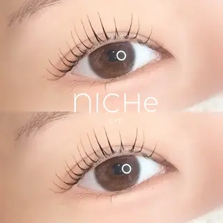 マツエク・マツパ niche eye Natsumiのマツエク・マツパデザイン