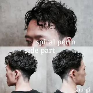 ミディアム メンズ専門理容師／ shugi🦔のヘアスタイル