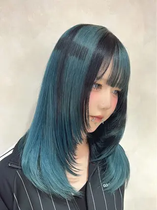 カラー 垢抜けハイトーン Harusa🎀のヘアスタイル