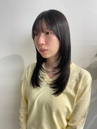 ロング 遠藤 麻衣のヘアスタイル