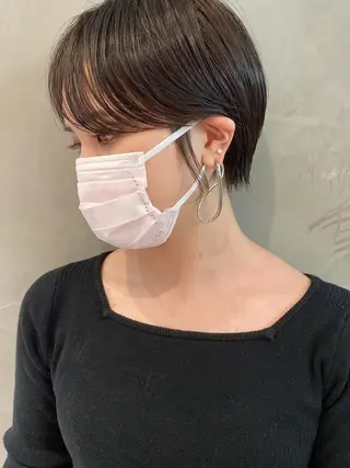 ショート 井尻 將太のヘアスタイル
