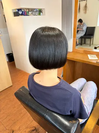 ミディアム 芝淵 日留菜のヘアスタイル