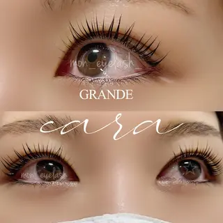 マツエク・マツパ アイブロウ GRANDEcara 栄 Miki🍀のマツエク・マツパデザイン