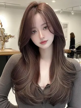 ロング FOCUS JAPAN3のヘアスタイル