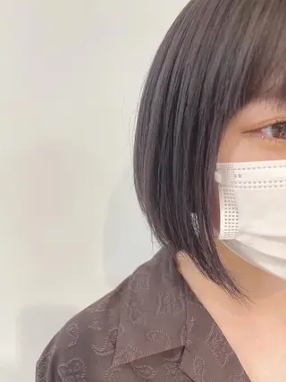 ショート カラー m i k u n aのヘアスタイル