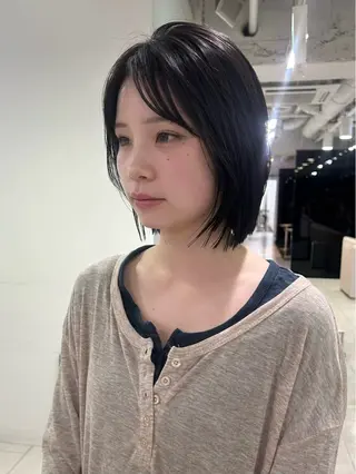 カラー 似合わせ透明感カラー ♡サツキのヘアスタイル