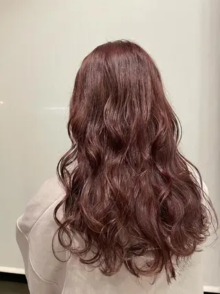 ロング デザインカラー/ エクステ/石坂瀬音のヘアスタイル