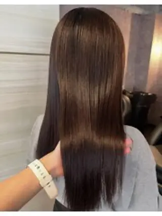 ロング カラー 💜eluあやね💜 🫧カラー・縮毛矯正のヘアスタイル