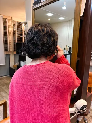 ショート パーマ enVOGUE/宮本 泰周のヘアスタイル