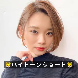 ショート カラー 🫧渋谷美容師 たくみ🫧のヘアスタイル