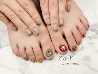 ショート Z&Y nail salonのネイルデザイン