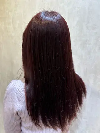 カラー レイヤー/髪質改善 山口 恋のヘアスタイル
