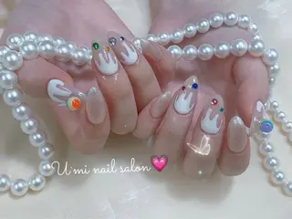ネイル u・mi  上野御徒町パラジェルのネイルデザイン