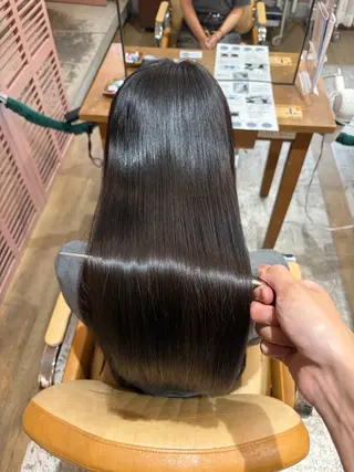 ロング 【ハイライト】 YUYAのヘアスタイル
