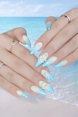 セミロング Bibi nail Osakaのネイルデザイン