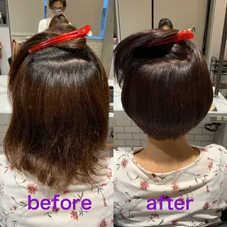 ショート パーマ Ｋ Ｋのヘアスタイル