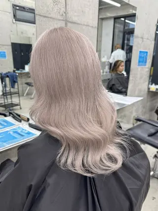カラー Asami/名古屋/ ハイトーン/デザインのヘアスタイル