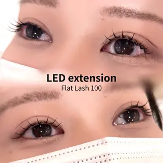 マツエク・マツパ Carat ヒマワリのマツエク・マツパデザイン