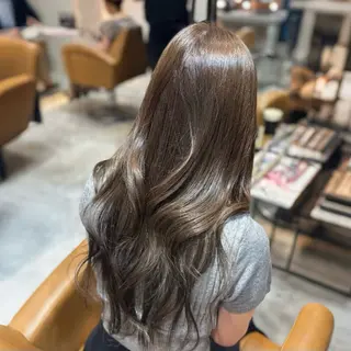セミロング カラー RYU/レイヤー /透明感艶カラーのヘアスタイル