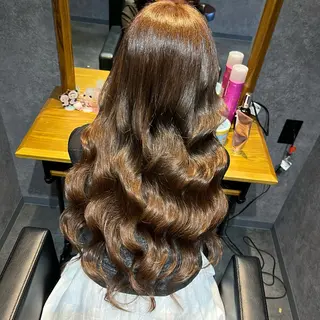 ロング カラー 福岡 天神 大名 エクステ.みう🐱のヘアスタイル